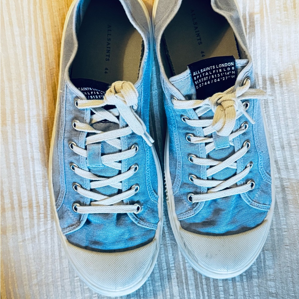 All Saints Blue Men's Sneakers